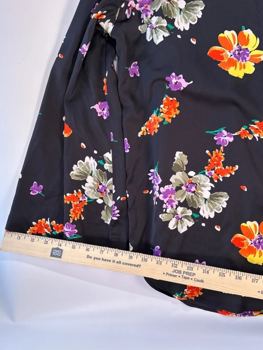 Savage X Fenty Women Night Blooms Satin Sleep Shirt Floral Medium